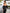ELAGIA black satin puff-sleeve midi dress back view with button closure - modern purple business suit women choice