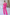 ELAGIA Crimson Double Breasted Suit 3-Piece front view - purple business suit women with tailored blazer and pants
