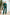 ELAGIA Emerald Regular-Fit 3-Piece Suit styled look - complete outfit worn by model, 3 piece women's suit