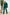 ELAGIA Emerald Regular-Fit 3-Piece Suit side profile - purple business suit women displaying structured silhouette
