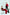 ELAGIA red high waist flared pants close-up of flare detail - 3 piece women's suit coordinating piece