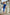 ELAGIA blue satin sweetheart puff-sleeve midi dress full outfit styling - 3 piece women's suit purple business suit