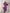 ELAGIA fuchsia maxi dress styled with accessories - sophisticated 3 piece women's suit alternative look