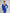 ELAGIA blue square neck backless midi dress worn with accessories - purple business suit women professional style