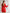 ELAGIA red backless puff sleeve mini dress lifestyle photo - purple business suit women meets casual chic styling