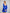 ELAGIA blue puff sleeve mini dress worn styled look - 3 piece women's suit purple business suit women fashion