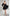 ELAGIA black backless puff sleeve mini dress - back view displaying open back design, purple business suit women