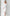 ELAGIA ivory square neck backless midi dress - front view on model, elegant sleeveless design, 3 piece women's suit