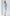 ELAGIA sky-blue square neck backless midi dress back view showing open back design - purple business suit women