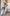 ELAGIA sky-blue linen midi dress with sleeves front view - elegant 3 piece women's suit alternative