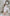 White Long Sleeve V-neck Midi Dress - view 13 | ELAGIA