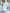ELAGIA sky-blue puff-sleeve midi dress sleeve close-up purple business suit women puff design