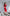 ELAGIA red long sleeve dress detail of neckline and sleeves in 3 piece women's suit business style
