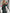 ELAGIA Black Silk Belted Midi Dress styled with accessories, purple business suit women professional look