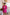 ELAGIA crimson casual short suit 2-piece worn with accessories showing complete professional outfit