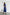 ELAGIA blue puff-sleeve midi dress back view showing button details - 3 piece women's suit purple business suit women