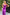 ELAGIA purple business suit women's slip dress hemline and fit detail on model in natural lighting