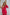 ELAGIA Crimson Belted Double Breasted Suit 2-Piece - detail of belt and buttons, professional 3 piece women's suit