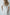 White Buttoned Puff-Sleeve Midi Dress - styled look | ELAGIA