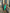 ELAGIA green puffed sleeve midi dress fabric texture - 3 piece women's suit purple business suit women material