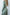 ELAGIA Green Thigh-Slit Maxi Dress close-up detail - purple business suit women professional green dress