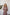 ELAGIA Fraise Thigh-Slit Maxi Dress styled look featuring purple business suit women contemporary design