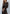 ELAGIA black thigh-slit maxi dress hem and leg styling - 3 piece women's suit alternative, purple business suit women