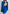 ELAGIA blue backless puff sleeve mini dress - front view showing 3 piece women's suit styling