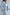 ELAGIA Casual Sky-Blue Suit close-up of fabric texture and buttons - purple business suit women quality details