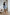 ELAGIA sky-blue backless puff sleeve mini dress back view showing open back - 3 piece women's suit purple business suit women