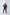 ELAGIA 3 piece women's suit - navy blazer interior lining and construction details