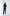 ELAGIA navy shawl lapel 2-piece suit front view - professional women's business suit with tailored blazer and pants