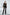 ELAGIA Alexa black promo slim-fit 2-piece suit front view - sleek 3 piece women's suit style for business wear