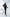 ELAGIA Monica Black Bridal Suit 2-Piece front view - sleek 3 piece women's suit in classic black colorway
