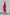 ELAGIA fuchsia wrap long sleeve midi dress close-up - 3 piece women's suit purple business suit women fashion
