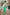 ELAGIA green midi dress with puffed sleeves back angle - purple business suit women color alternative in green
