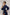 ELAGIA navy wrap long sleeve midi dress front view - professional 3 piece women's suit alternative