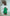 ELAGIA green high waist slit cuff culottes front view - womens green suit pants professional style