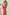 ELAGIA Crimson Square Neck Puff-Sleeve Midi Dress on model - 3 piece women's suit purple business suit women