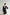 ELAGIA Black Wrap Long Sleeve Mini Dress detail shot - 3 piece women's suit purple business suit women feature