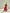 ELAGIA Red High Waist Slit Cuff Culottes styled outfit worn by model - womens red suit set look