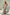ELAGIA mocco satin v-neck slip dress front view - 3 piece women's suit dress option in neutral tone
