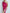 ELAGIA crimson one-shoulder satin midi dress styled look - 3 piece women's suit purple business suit women