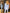 ELAGIA casual sky-blue 2-piece suit styled on model - purple business suit women professional look
