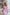 ELAGIA Lavender Puff-Sleeve Midi Dress back view showing purple business suit women design and 3 piece women's suit styling