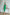 Green Pencil Backless Midi Dress - front view | ELAGIA