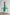 Green Pencil Backless Midi Dress - side view | ELAGIA
