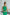 Green Pencil Backless Midi Dress - styled look | ELAGIA