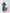 ELAGIA Emerald Silk Long Sleeve Maxi Dress - front view of elegant green floor-length dress with flowing silhouette