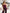 ELAGIA bordeaux fitted palazzo pants hem detail - 3 piece women's suit wide-leg trouser construction